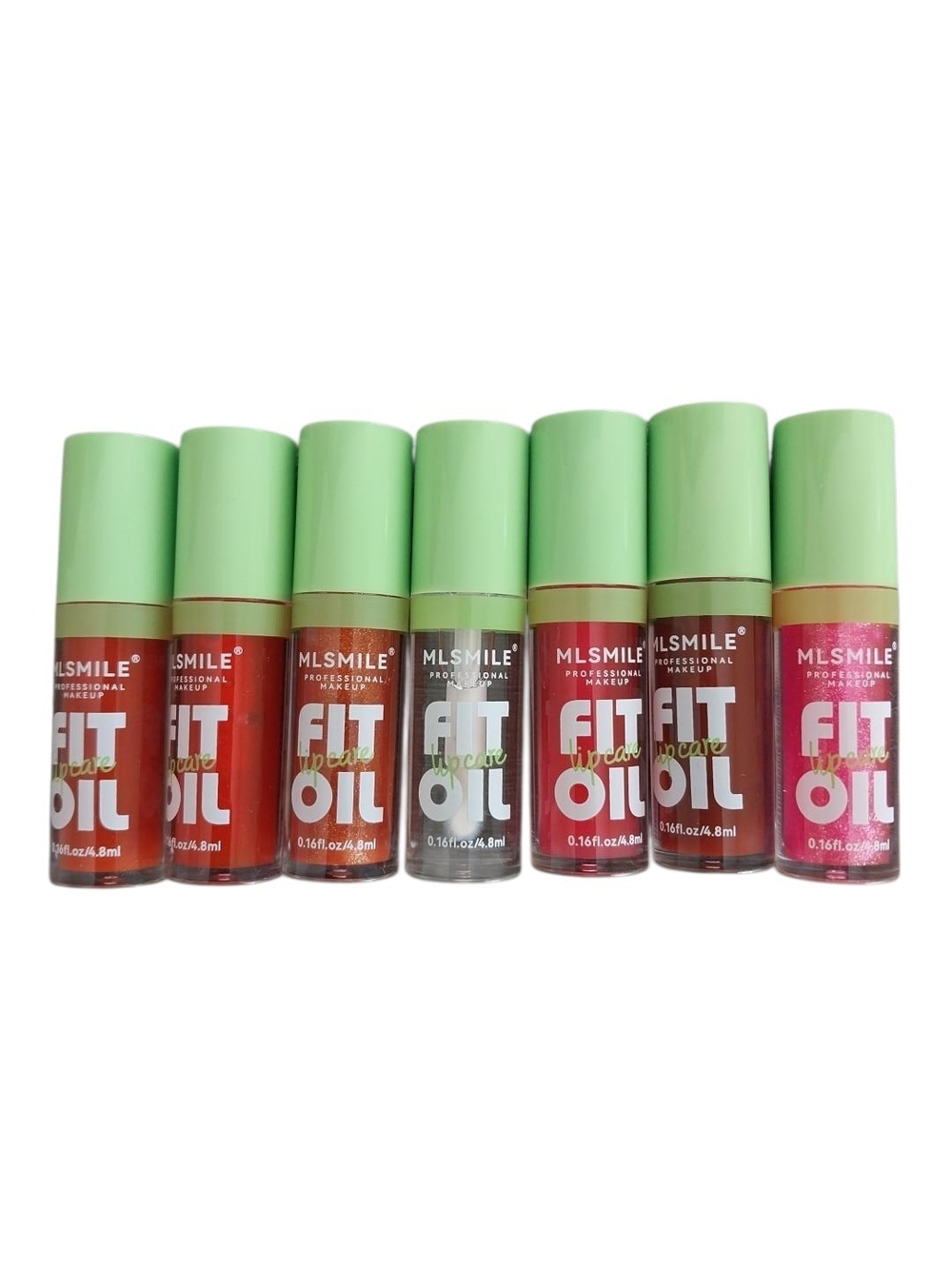 7pc MLSMILE Fit Lip Oil Fat Perks Plump Lips Bundle NIB